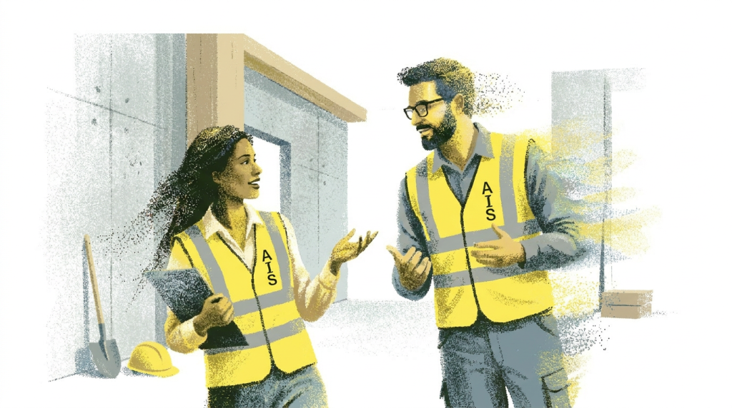 two people in PPE